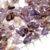 アメジスト エレスチャル 小粒 さざれ 100g 天然石 チップ レジン封入に 材料 パーツ 浄化 パワーストーン Amethyst Elestial