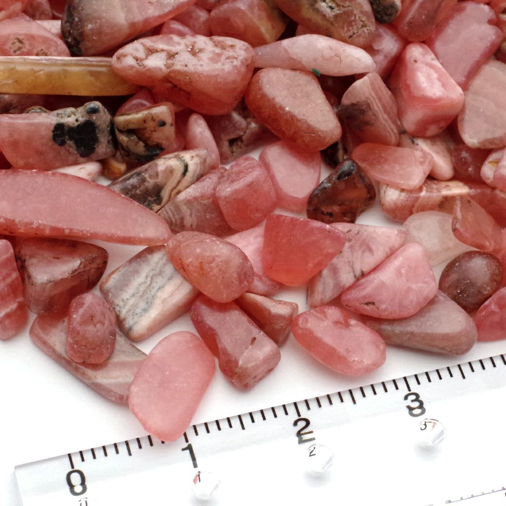 インカローズ AA さざれ 小粒 100g 天然石 ロードクロサイト チップ レジン封入に 材料 パーツ 浄化 パワーストーン Incarose