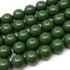 北投石 ビーズ パーツ 8mm 緑色 グリーン 一連 約40cm 台湾産 ほくとうせき セラミック ラジウム Hokutolite