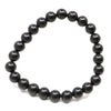 北投石 ブレスレット 8mm 黒色 ブラック 台湾産 ほくとうせき セラミック ラジウム Hokutolite